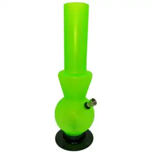 Bong Acrilico Verde Grande 32cm Bong Acrilico Verde Grande 32cm