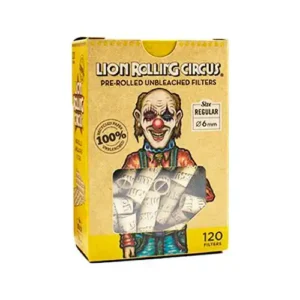 filtros lion prerolled 120u Tomaco filtros lion prerolled 120u Tomaco