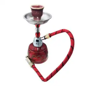 mini narguile 1 manguera rojo Tomaco